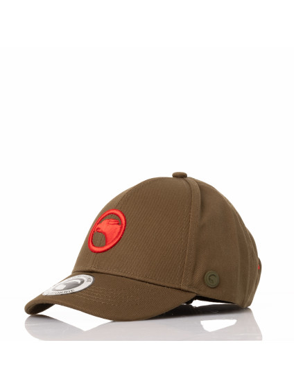 Casquette West Hollywood kaki / rouge enfant Compagnie de Californie - photo 1