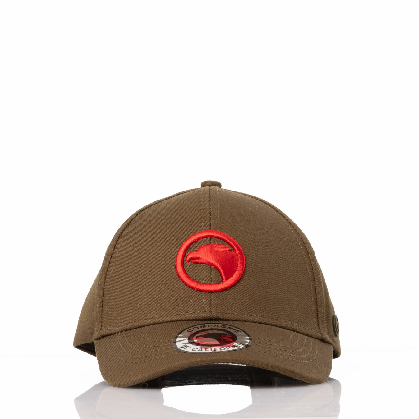 Casquette West Hollywood kaki / rouge enfant Compagnie de Californie - photo 2