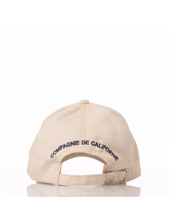 Casquette West Hollywood beige / marine Compagnie de Californie - photo 1