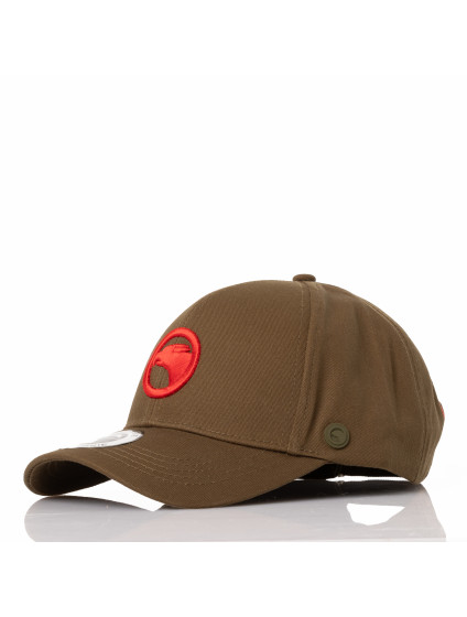 Casquette West Hollywood kaki / rouge Compagnie de Californie - photo 2