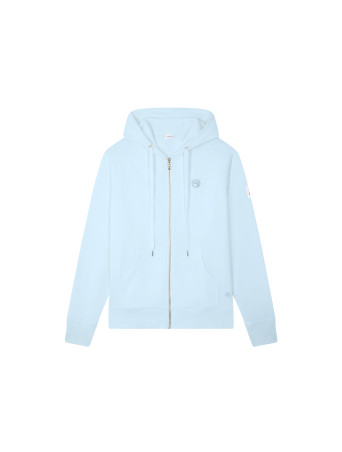 AW25 GILET A CAPUCHE SKY BLUE