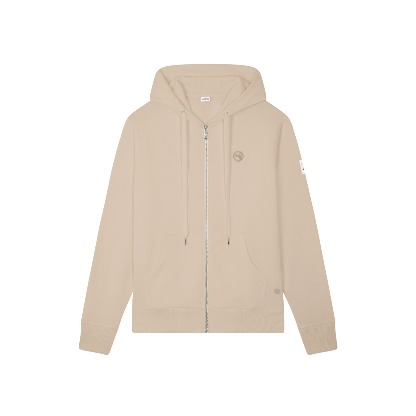 AW25 KIDS GILET A CAPUCHE BEIGE