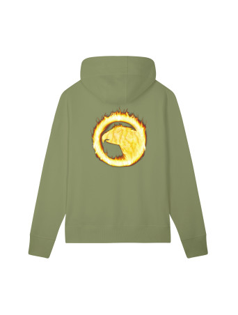 Gilet capuche Studio kaki enfant Compagnie de Californie - photo 1