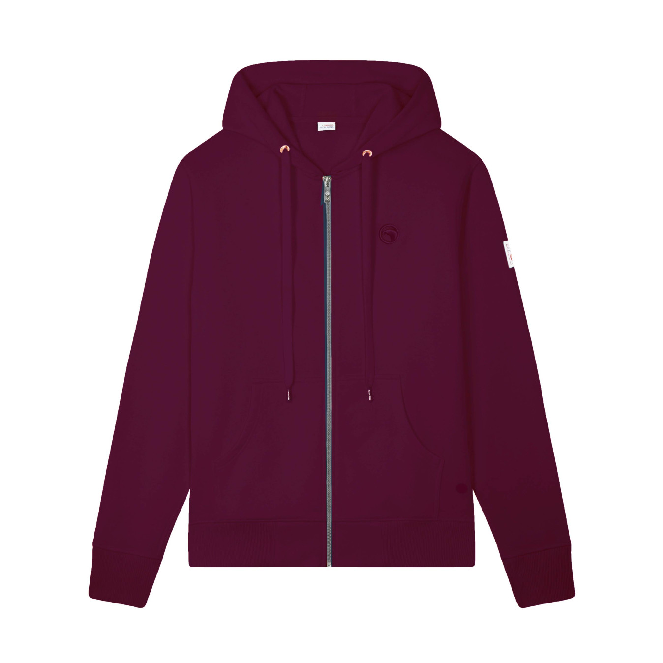 Gilet à capuche bordeaux Compagnie de Californie - photo 1