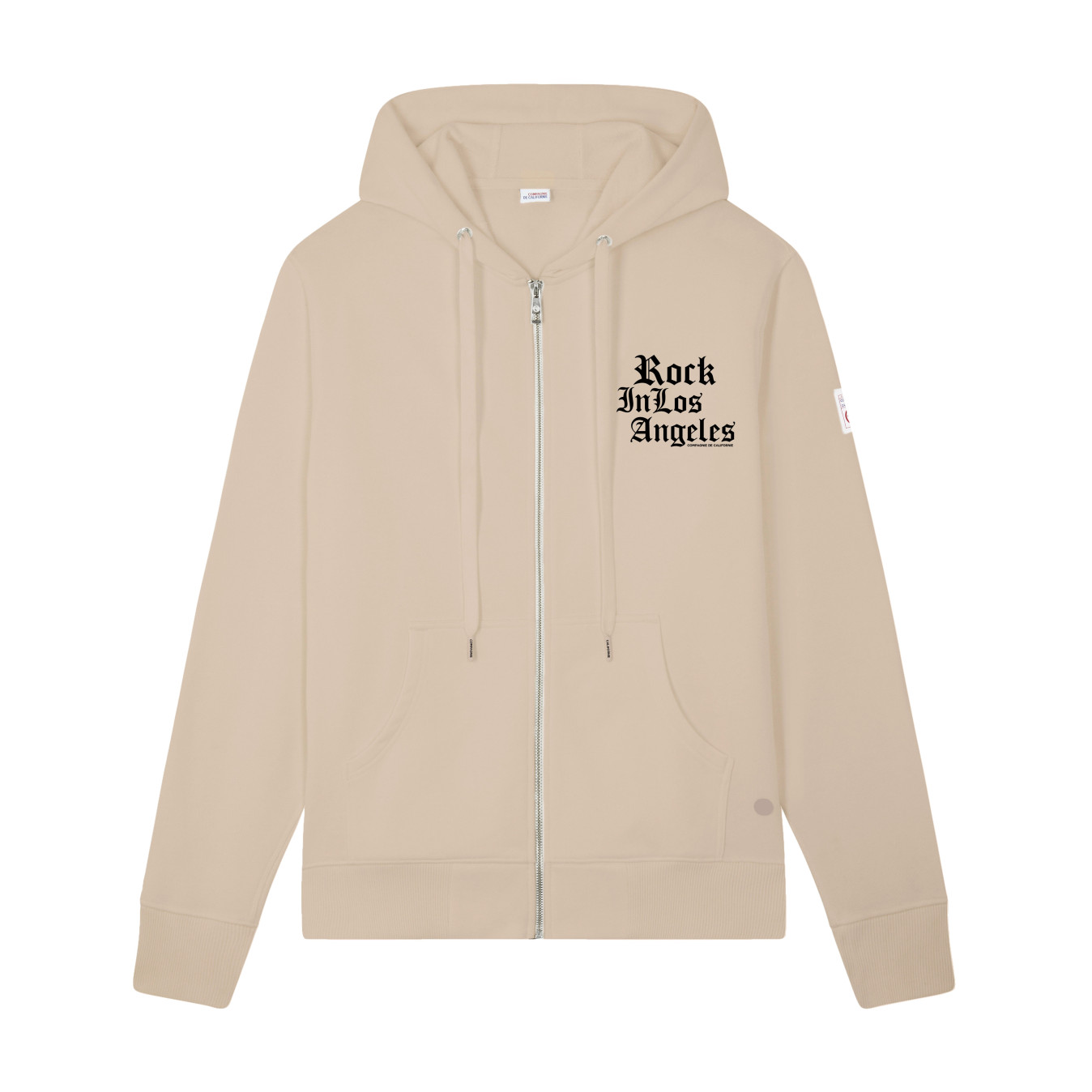 Gilet zippé avec capuche beige enfant Compagnie de Californie - photo 2