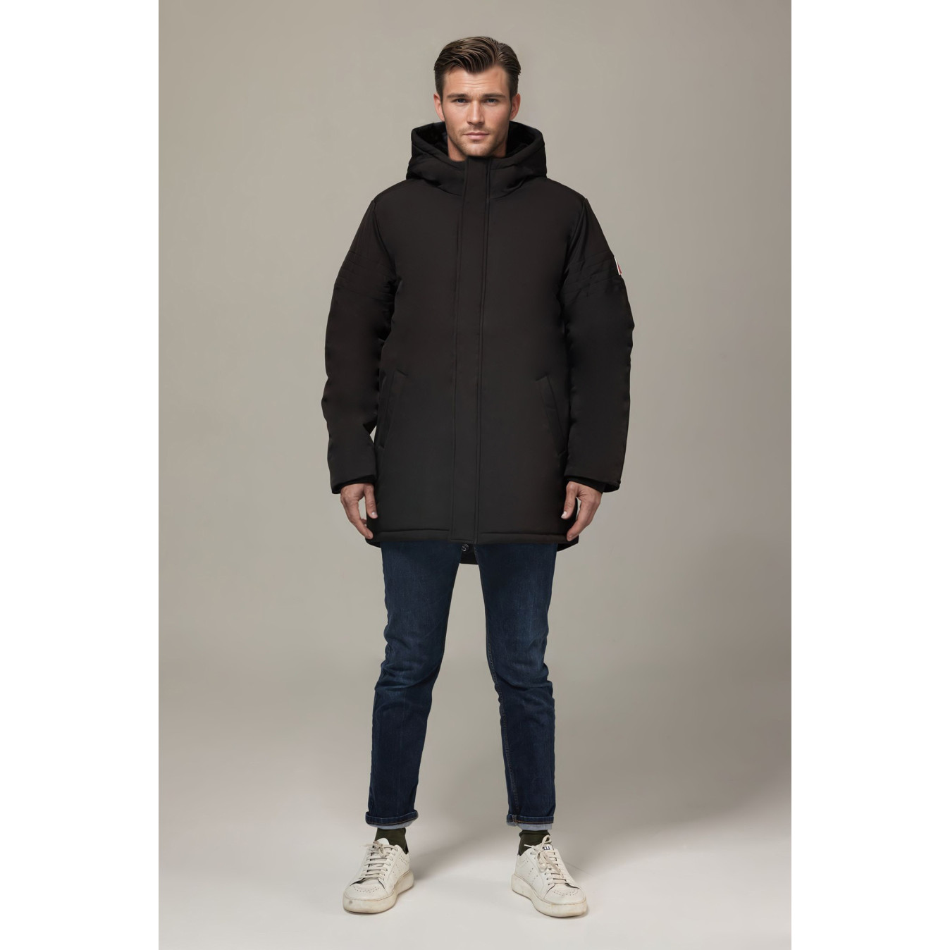 Parka noir Compagnie de Californie - photo 2
