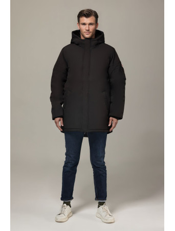 Parka noir Compagnie de Californie - photo 2