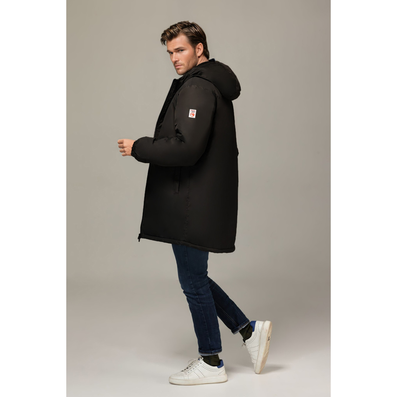 Parka Nylon noir Compagnie de Californie - photo 1