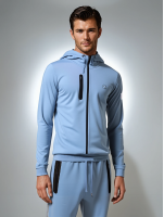 Gilet Tech bleu ciel Compagnie de Californie - photo 1
