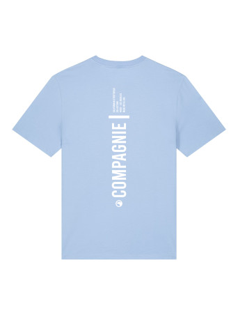 T-shirt Mcwlove bleu ciel Compagnie de Californie - photo 2