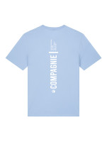 T-shirt Mcwlove bleu ciel Compagnie de Californie - photo 2