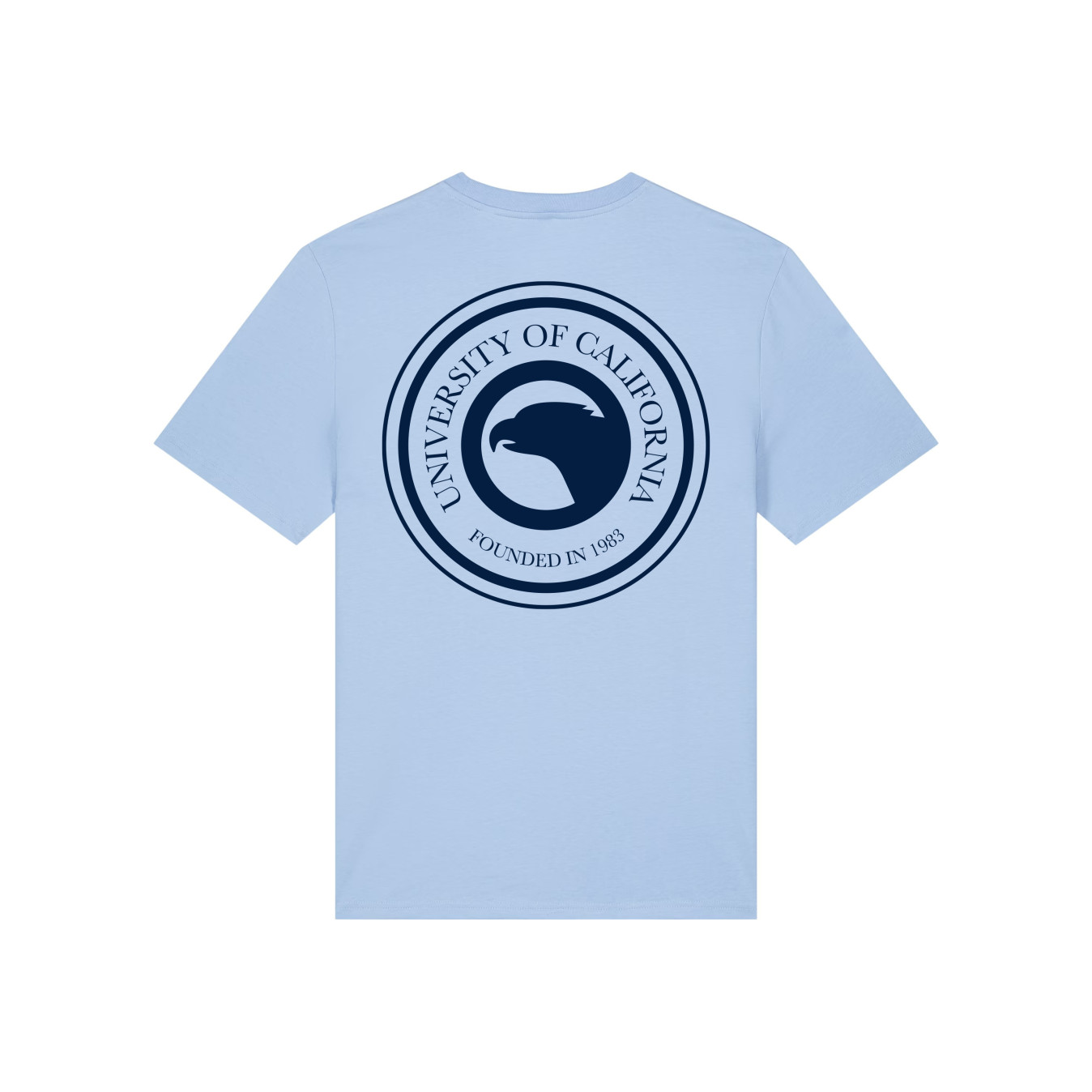 T-shirt Univ bleu ciel Compagnie de Californie - photo 1
