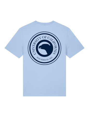 T-shirt Univ bleu ciel Compagnie de Californie - photo 1