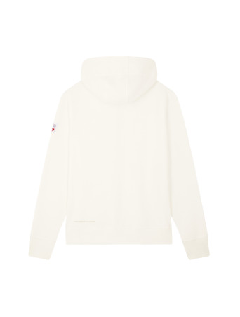Sweat zippé à capuche blanc cassé enfant Compagnie de Californie - photo 1