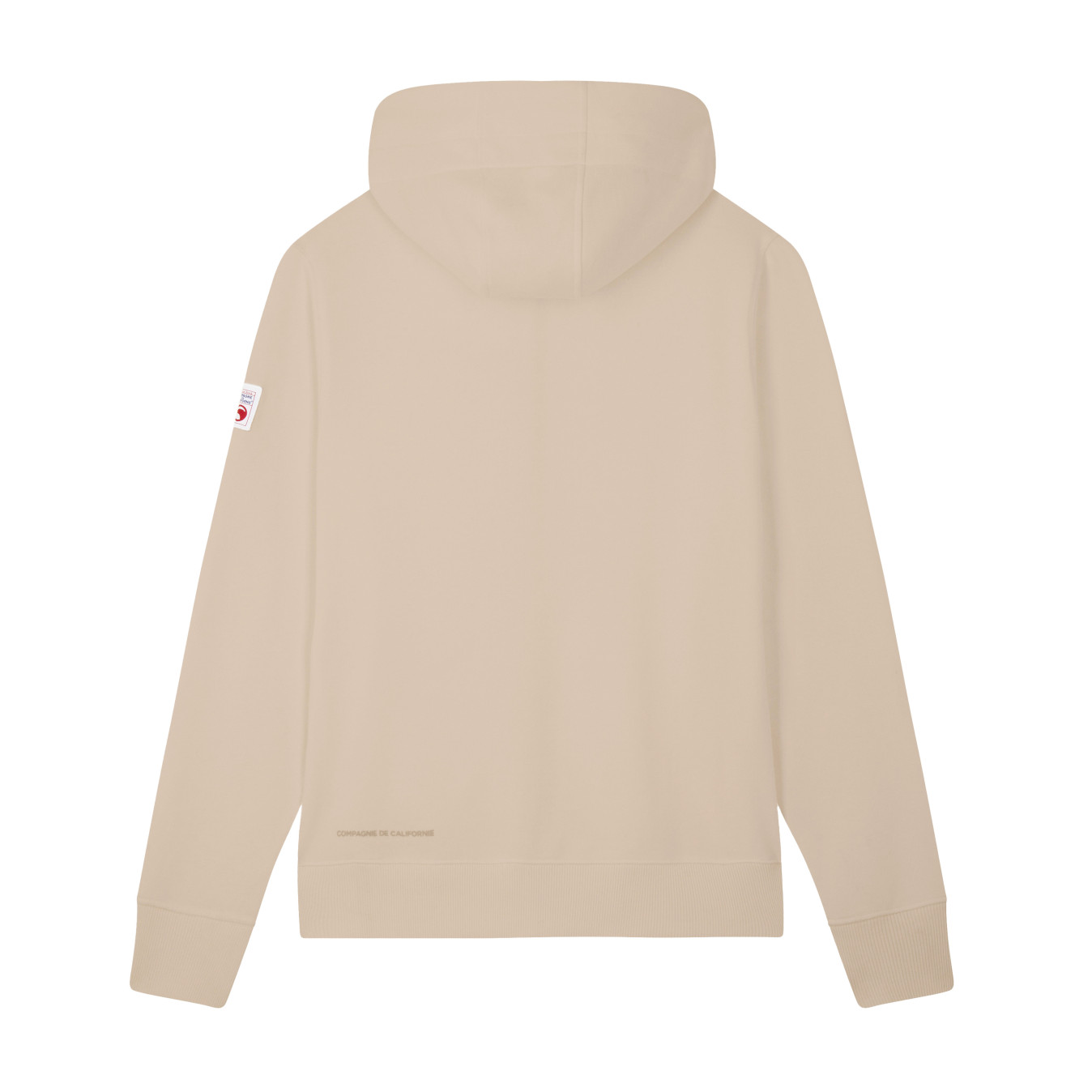 Sweat zippé à capuche beige enfant Compagnie de Californie - photo 2