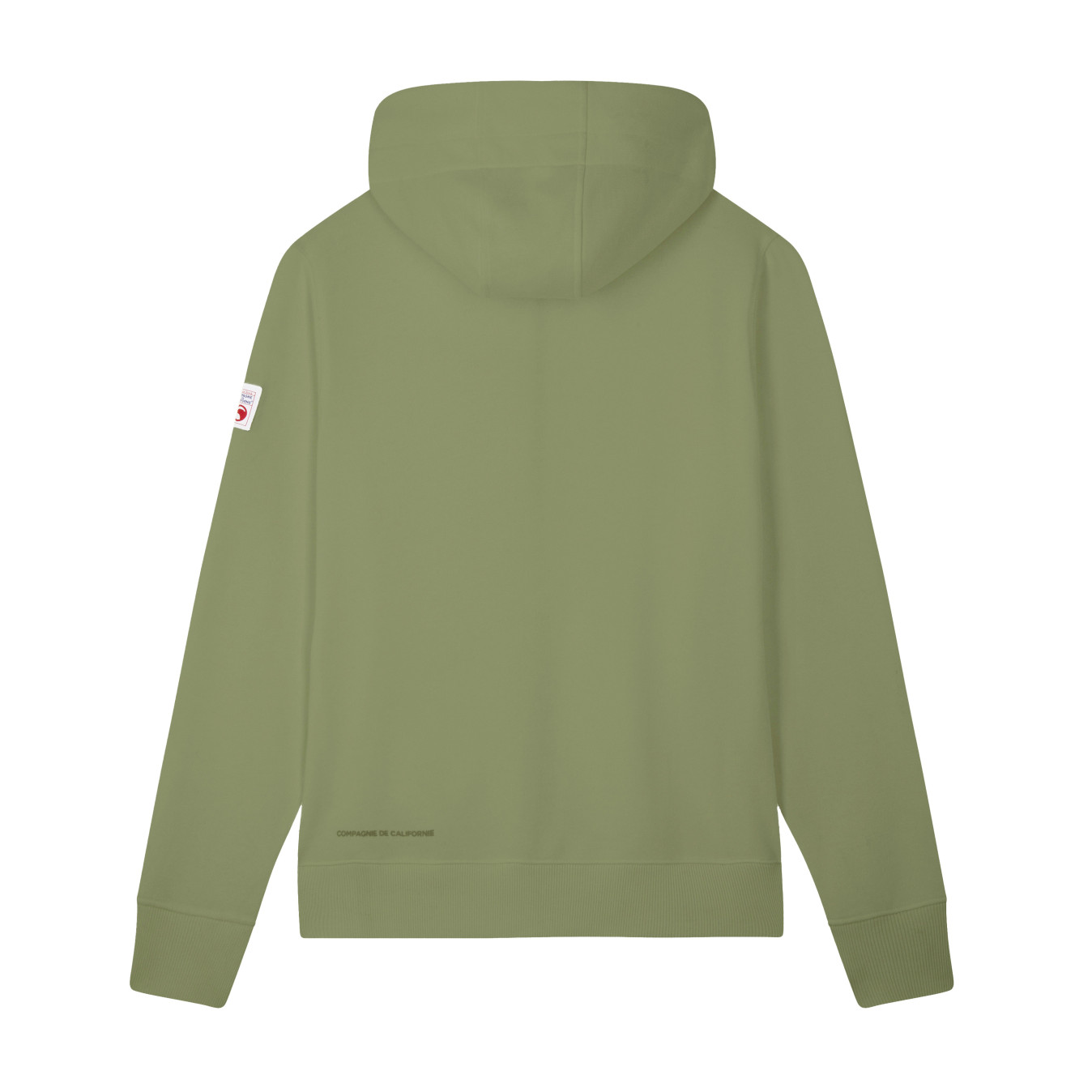 Sweat zippé à capuche kaki enfant Compagnie de Californie - photo 1