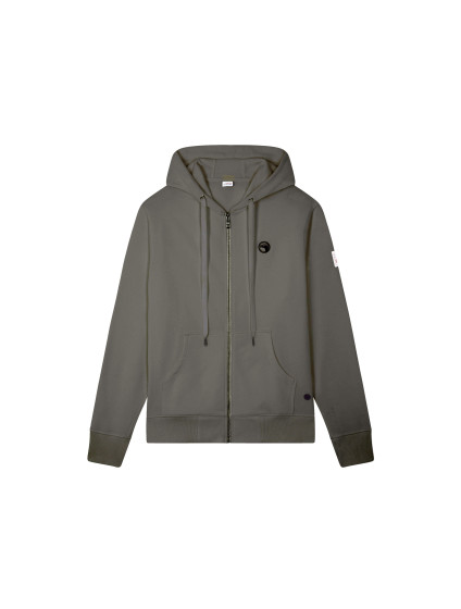 Sweat zippé à capuche anthracite Compagnie de Californie - photo 1