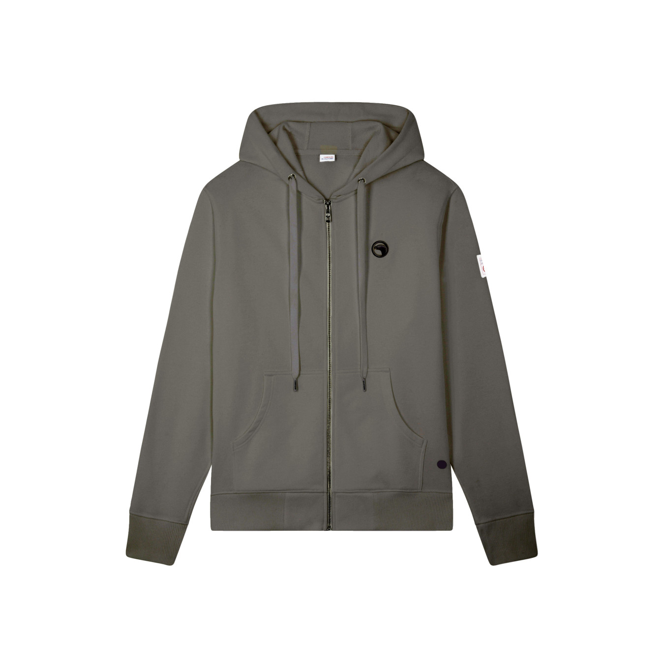 Sweat zippé à capuche anthracite Compagnie de Californie - photo 1