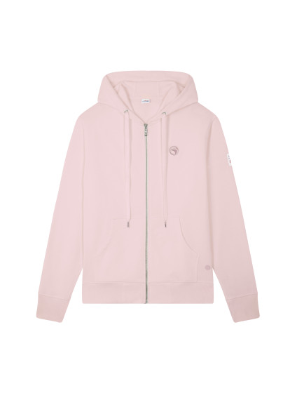 Sweat zippé à capuche rose Compagnie de Californie