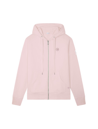 Sweat zippé à capuche rose enfant Compagnie de Californie