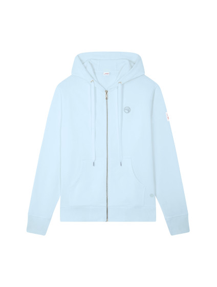 Sweat zippé à capuche bleu ciel enfant Compagnie de Californie