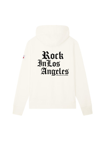 Sweat Ziprock blanc cassé Compagnie de Californie - photo 1