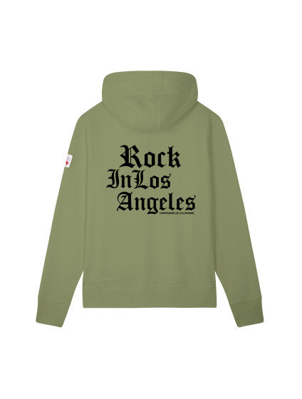 Sweat Ziprock kaki Compagnie de Californie - photo 1