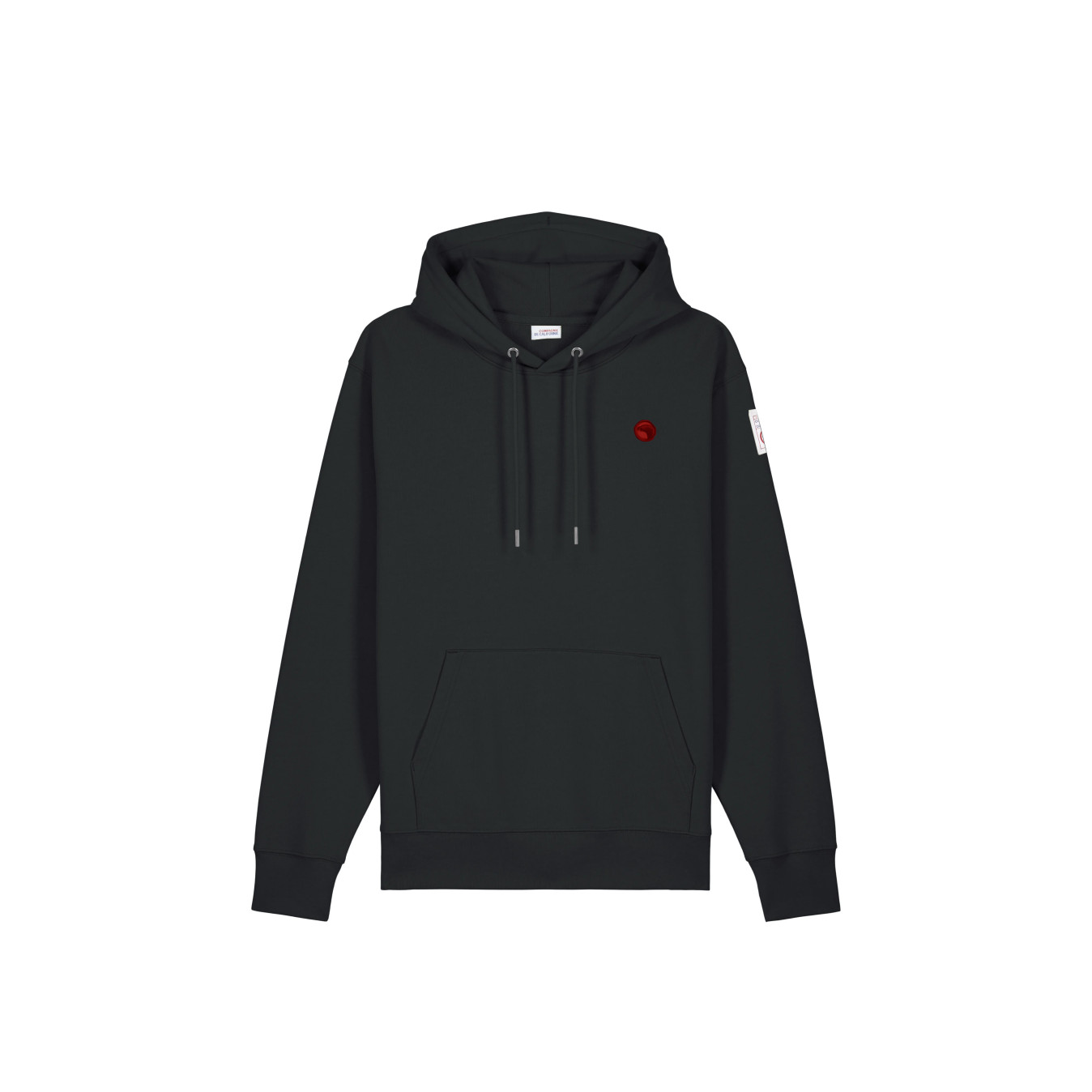 Sweat zippé West 1983 noir Compagnie de Californie - photo 2