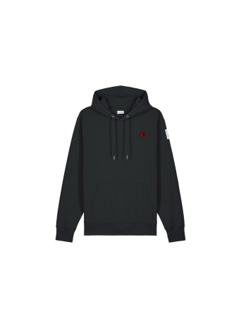 SS25 SWEAT ZIP WEST 1983 NOIR