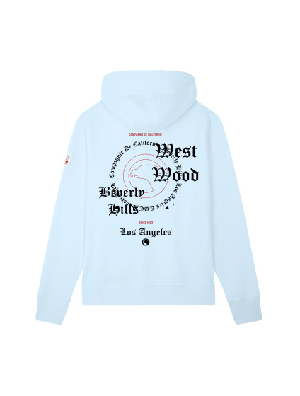 Sweat zippé Burbank bleu ciel enfant Compagnie de Californie
