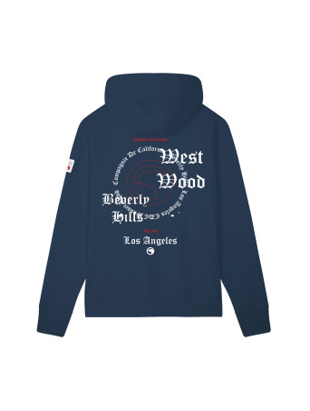 Sweat zippé Burbank marine enfant Compagnie de Californie