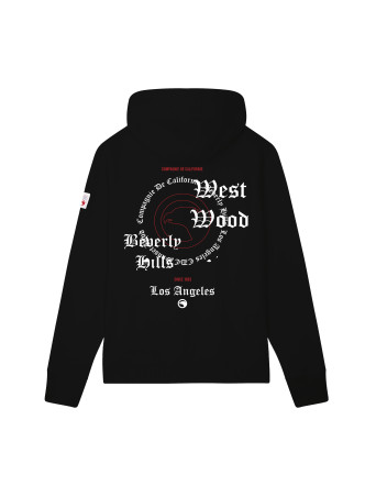 Sweat zippé Burbank noir enfant Compagnie de Californie