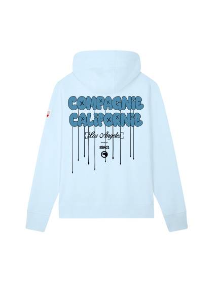 Sweat zippé Art bleu ciel enfant Compagnie de Californie - photo 1
