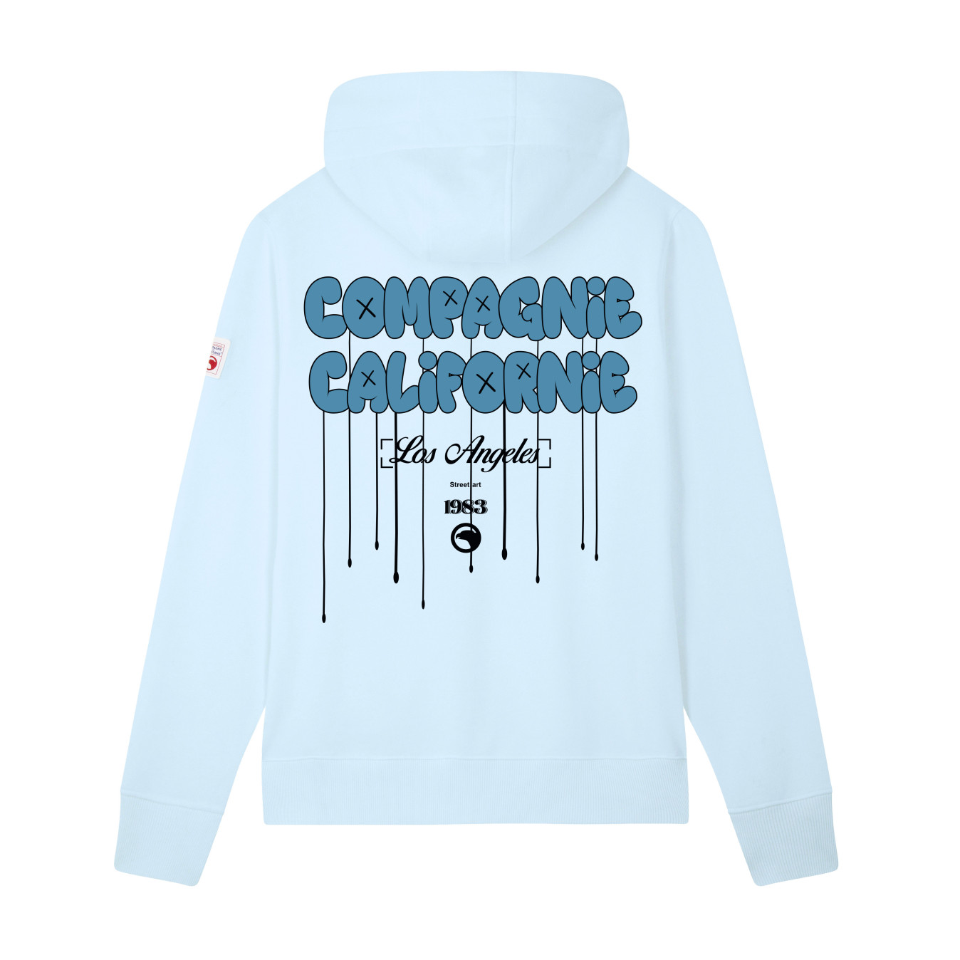 Sweat zippé Art bleu ciel Compagnie de Californie - photo 1