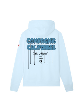 Sweat zippé Art bleu ciel Compagnie de Californie - photo 1