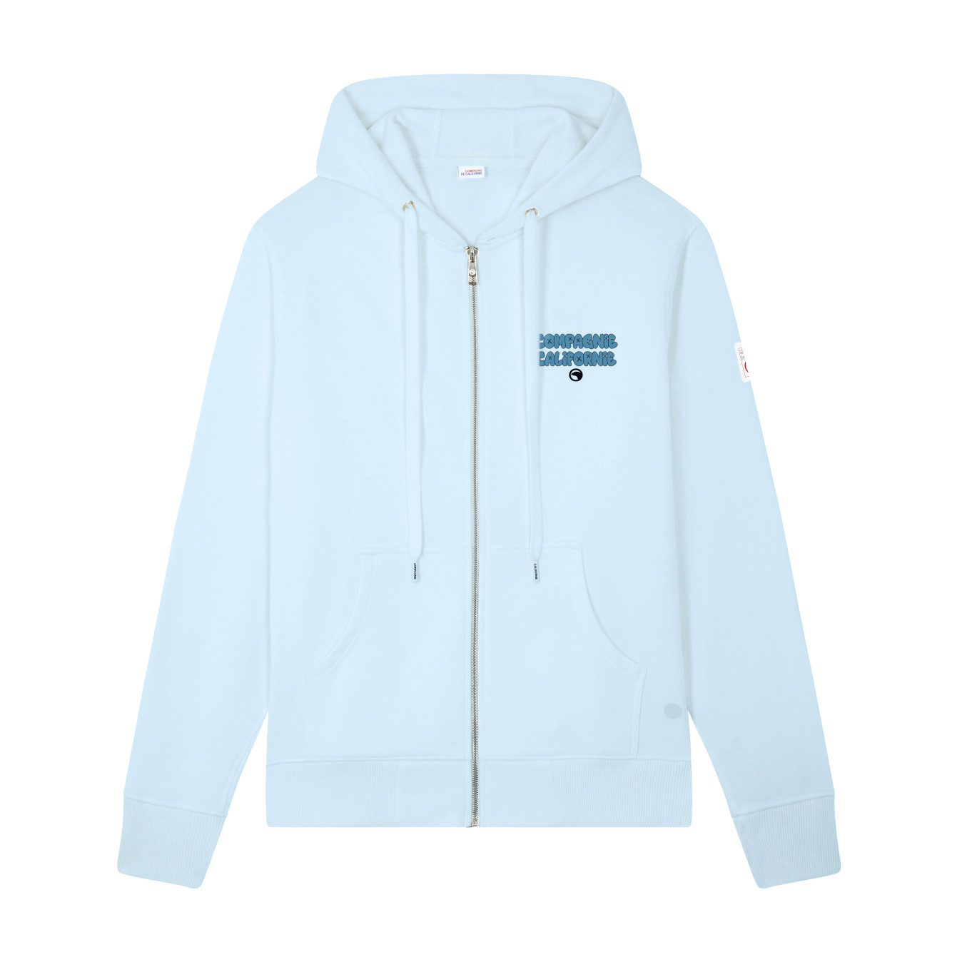 Sweat zippé Art bleu ciel Compagnie de Californie - photo 2