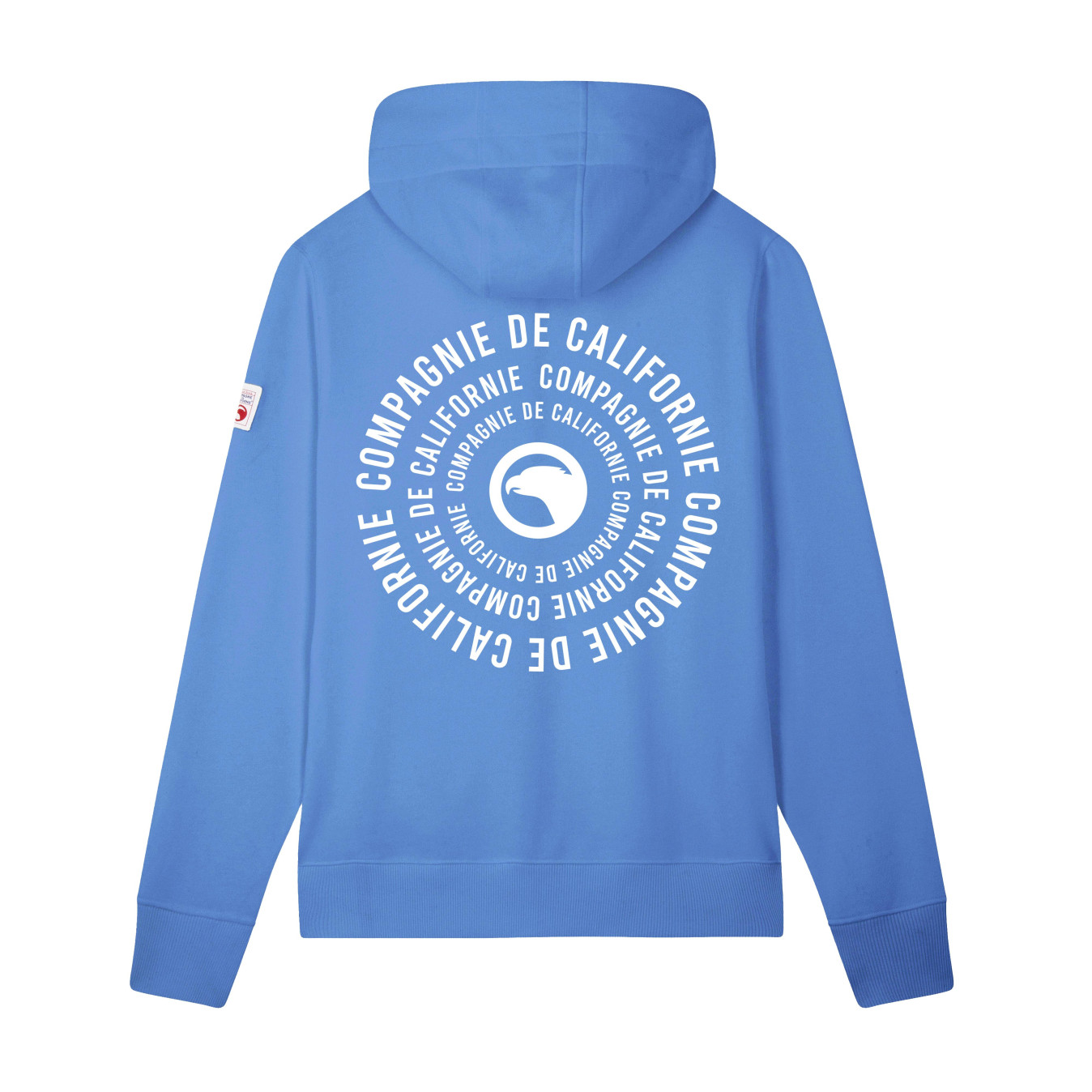 Sweat zippé Relief bleu marina enfant Compagnie de Californie