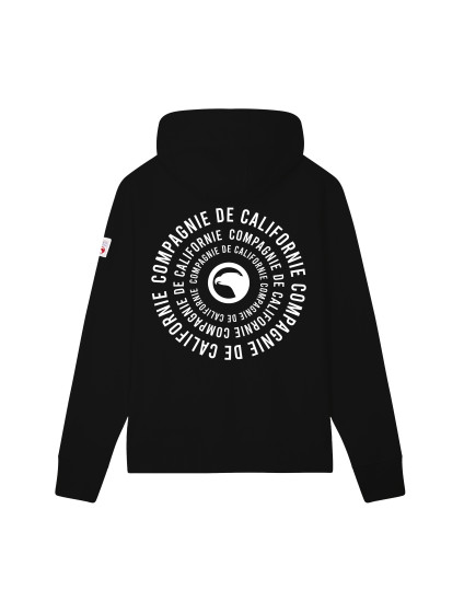 Sweat zippé Relief noir enfant Compagnie de Californie