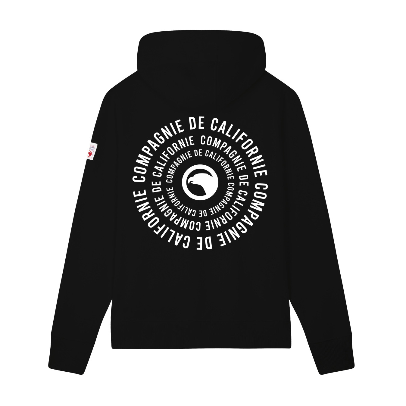 Sweat zippé Relief noir enfant Compagnie de Californie
