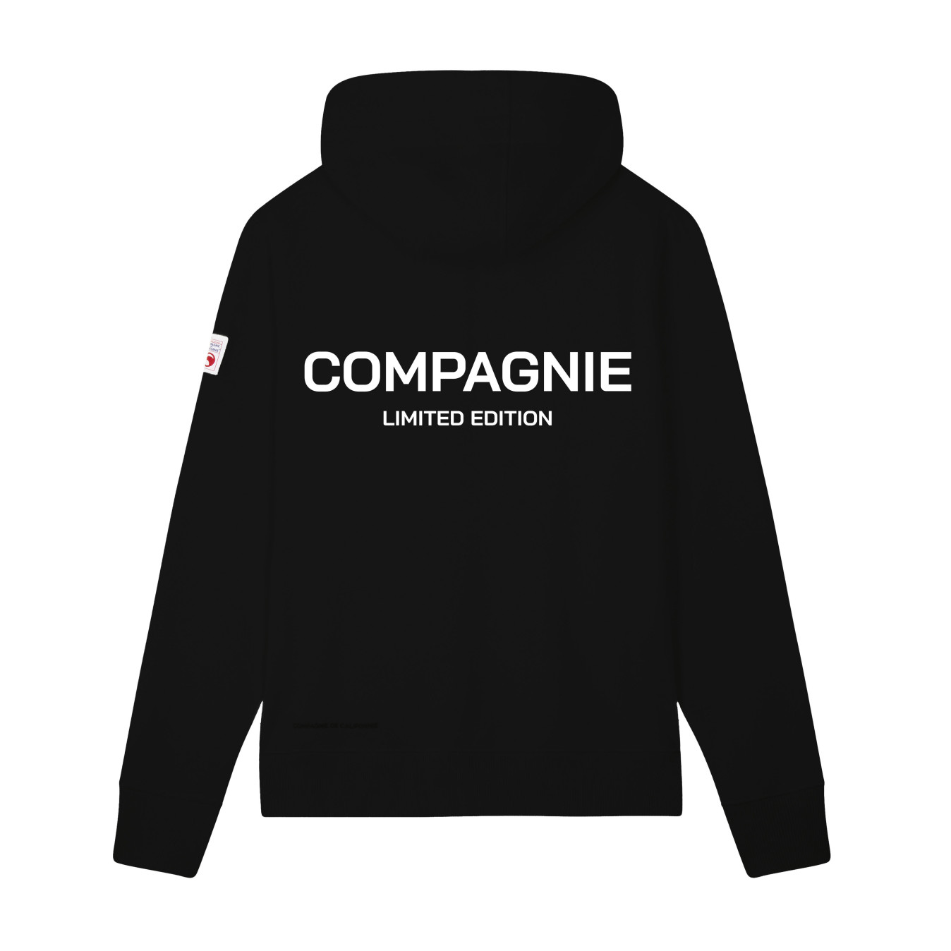 Sweat zippé Limited noir enfant Compagnie de Californie