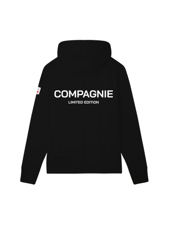 Sweat zippé Limited noir enfant Compagnie de Californie