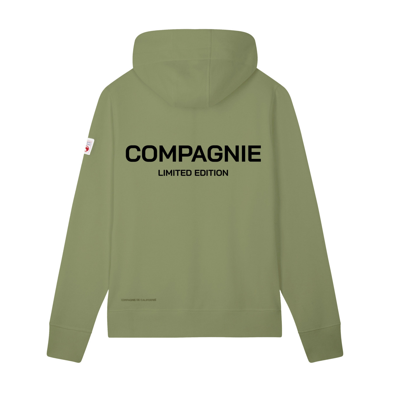 Sweat zippé Limited kaki Compagnie de Californie