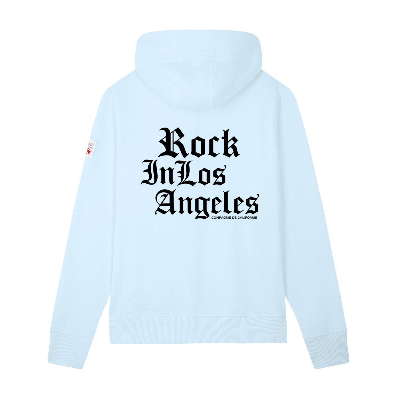 Sweat Ziprock bleu ciel Compagnie de Californie - photo 1