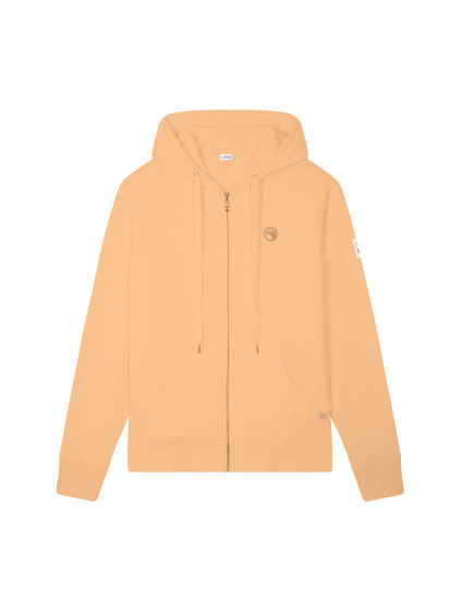 Sweat zippé à capuche orange enfant Compagnie de Californie