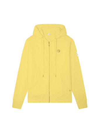 Sweat zippé à capuche jaune enfant Compagnie de Californie