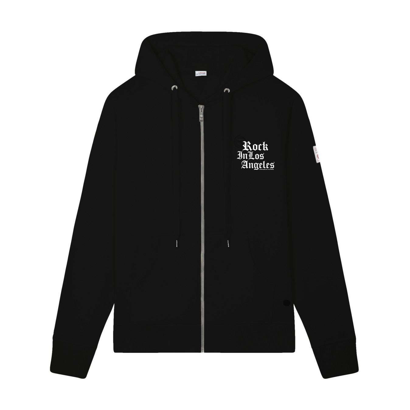 Sweat Ziprock noir enfant Compagnie de Californie - photo 2