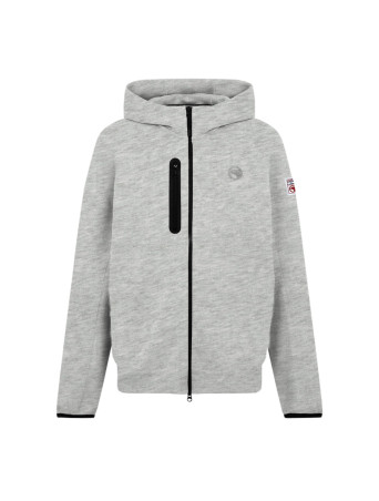 Gilet Tech gris chiné enfant Compagnie de Californie