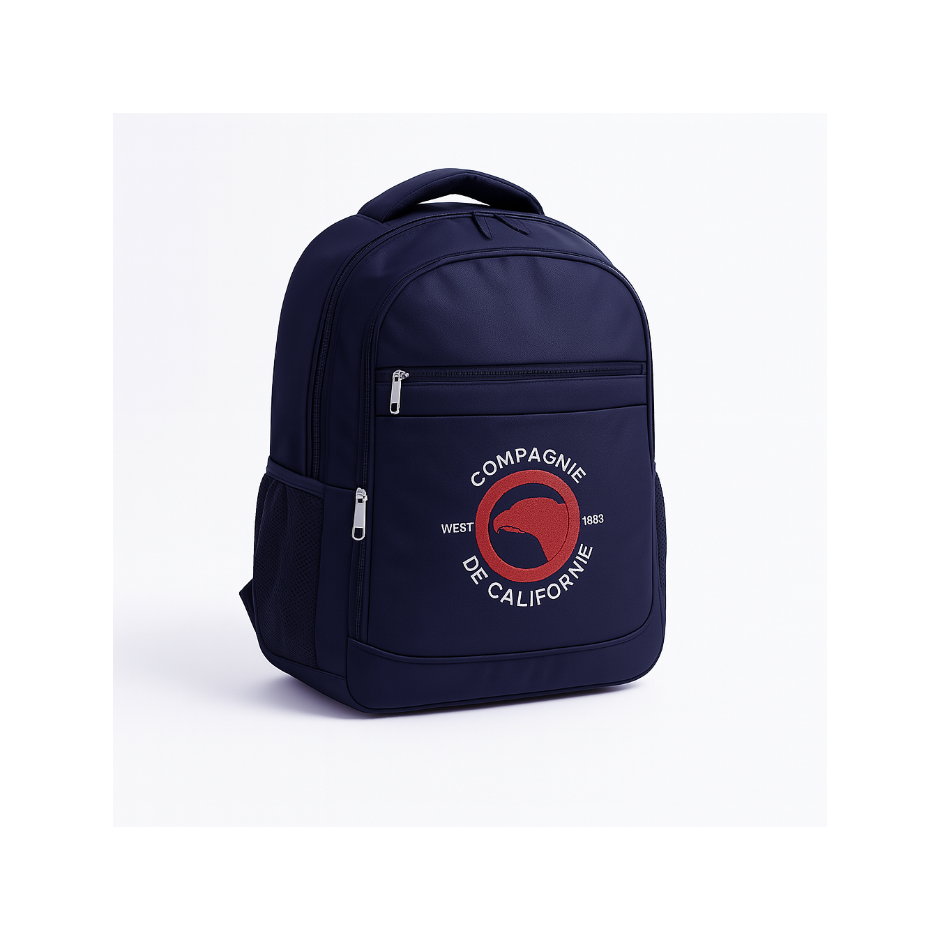 Sac à dos / cartable grand logo Label marine Compagnie de Californie
