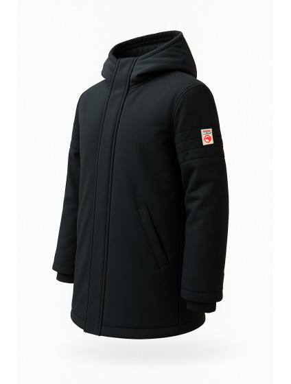 Parka noir Compagnie de Californie - photo 3