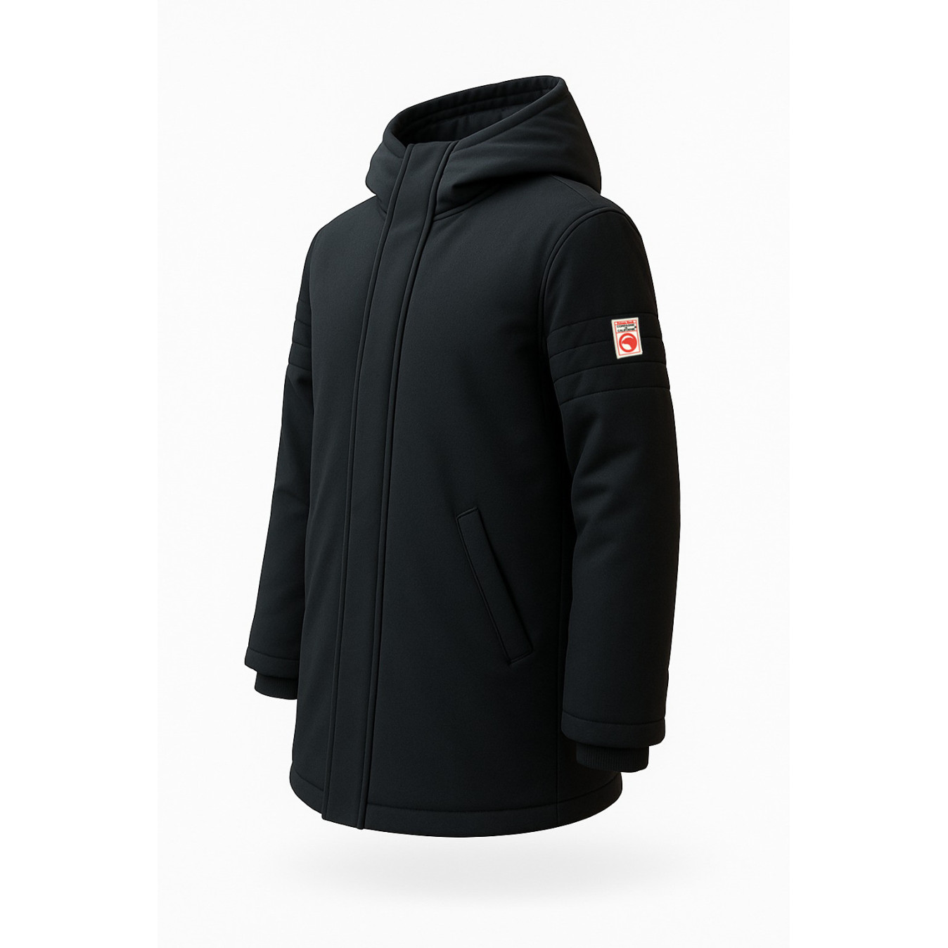 Parka noir Compagnie de Californie - photo 3
